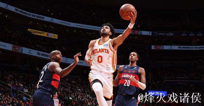 老鹰官方：球队已经裁掉双向合同球员雅各布-托平